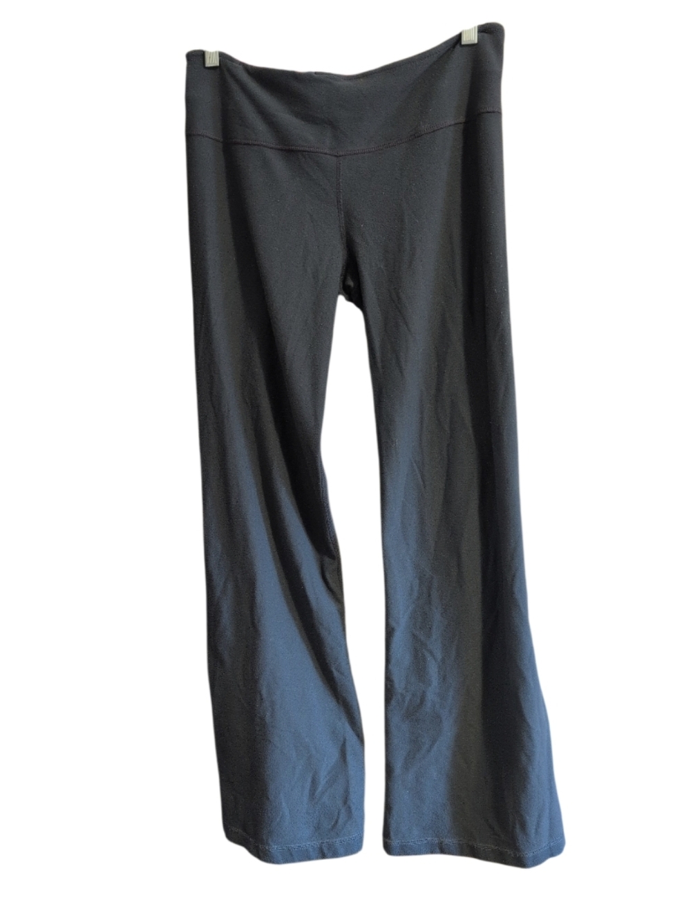 Lululemon Groove Yoga Pants Women’s 8 Black Flare Wide Leg Reversible Pink Luon